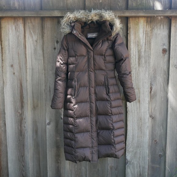 Eddie Bauer Jackets & Blazers - Eddie Bauer Women's Brown Duffle Lodge Coat
